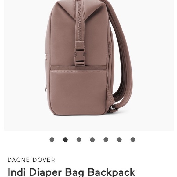 NWT LARGE Dagne Dover Dune Neoprene Diaper Bag - Picture 5 of 10